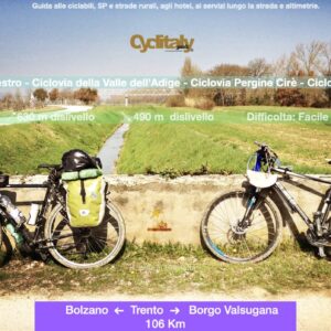 2 - Guida Cicloturistica: Bolzano -TRENTO - Borgo Valsugana