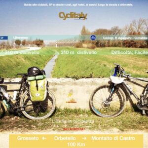 9a Guida Ciclotutistica: GROSSETO - Orbetello - Montalto di Castro