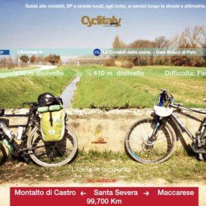 9b Guida Cicloturistica: Montalto di Castro - Santa Severa - Maccarese