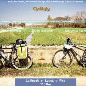 2b/C Guida Cicloturista: La Spezia - Viareggio - Lucca - Pisa
